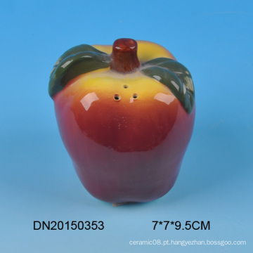 Lovely cerâmica Apple Pepper Shakers